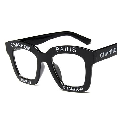 Oversized Letter Sunglasses Personality Sun Glasses Chanhom Paris