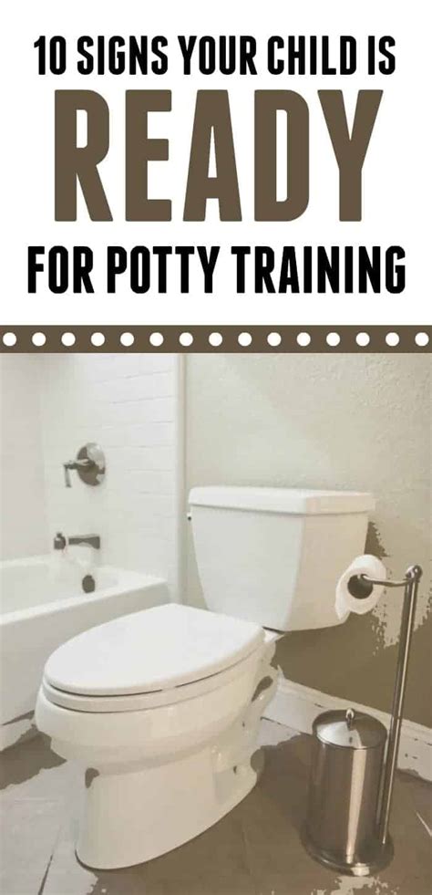 10 Signs Your Child Is Ready For Potty Training Toddler Approved