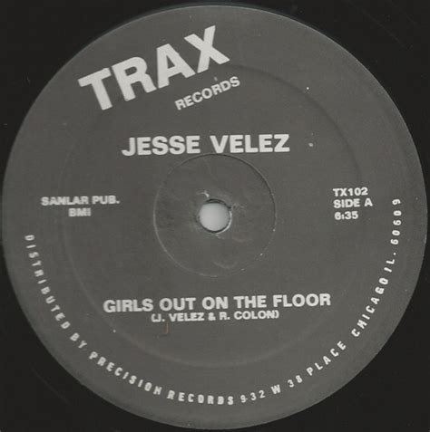 Jesse Velez Girls Out On The Floor 1985 Black Labels Vinyl Discogs