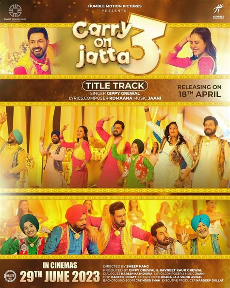 The Title Track Of Carry On Jatta Is To Release Tomorrow Times Of