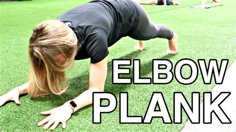 Elbow Plank Tutorial Bodyweight Training Core Exercise Human 20