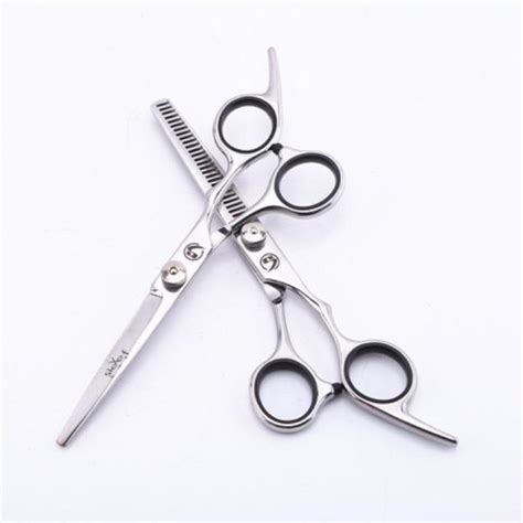 5pcs Set Professional Haircut Scissors Trimming Thinning Scissors