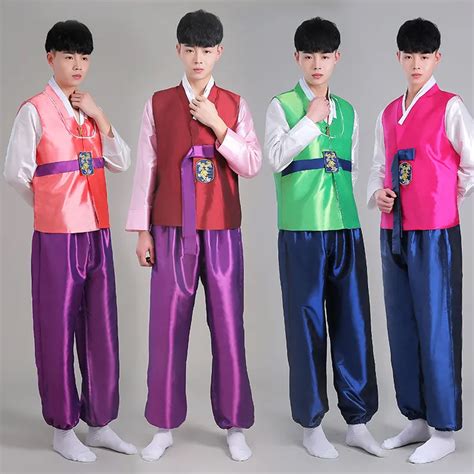2016 New Korean Men S Traditional Korea Male Hanbok Palace Costume