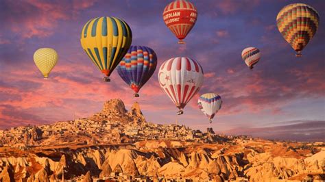 Hot Air Balloons Wallpaper 4k Cappadocia Golden Hour
