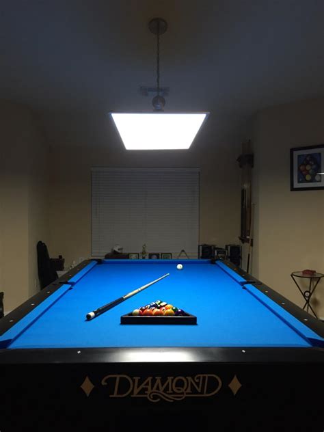 Led Panel Lights For 78 910 Ft Pool And Billiard Tables