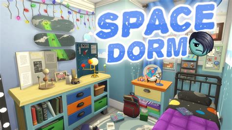 The Sims 4 Parenthood Space Dorm Room Tiny Student Room Speed