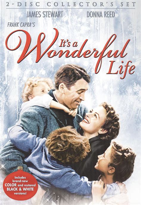 Best Buy Its A Wonderful Life Colorizedbandw 2 Discs Dvd 1946