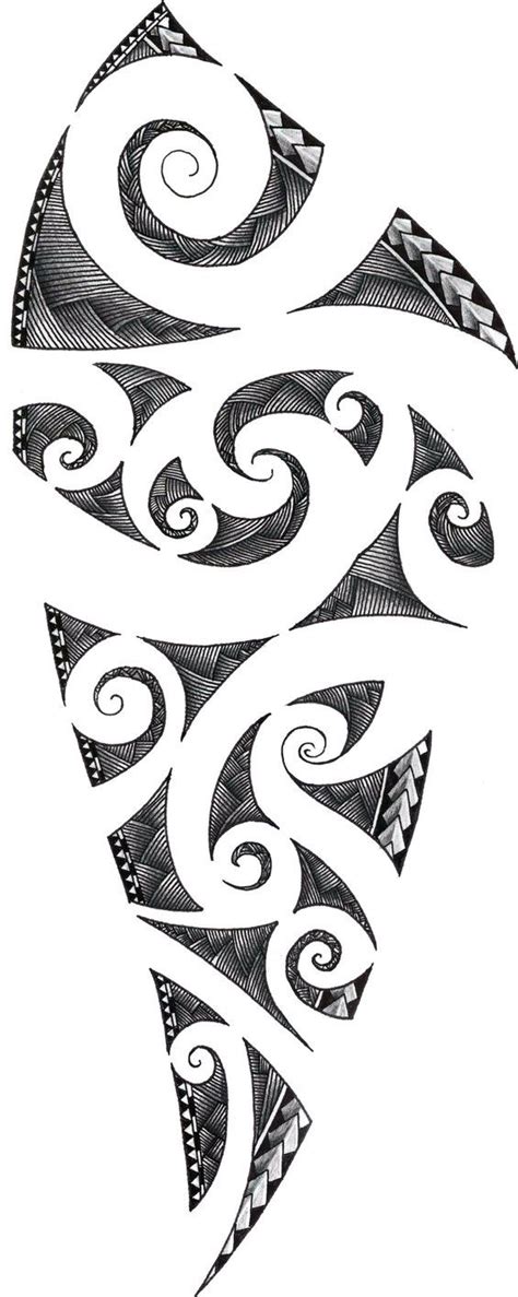 Maori Tattoo Design Inheemse Tatoeages Maori Tatoeage Ontwerpen