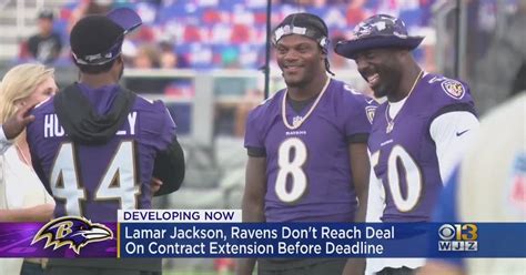 Ravens Unable To Reach Contract Extension With Lamar Jackson Cbs