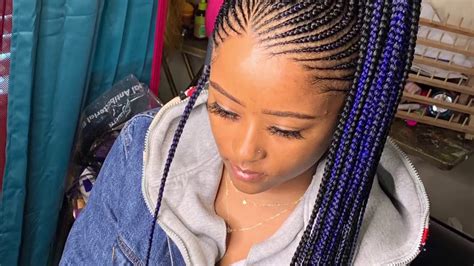 Great savings & free delivery / collection on many items. Small feedin ponytail with blue hair!!! - YouTube