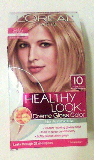 Loreal Paris Healthy Look Creme Gloss Color Blonde 8 12 White Chocolate Hair Color New