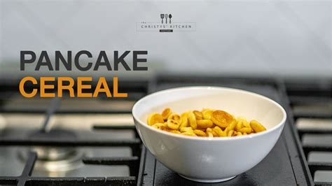 How To Make Tik Tok S Pancake Cereal Youtube
