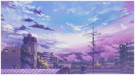 Purple Aesthetic Anime Desktop Wallpapers Wallpaper Cave 734