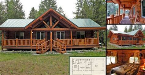 Log Home Kit For 40000 Take A Look Inside