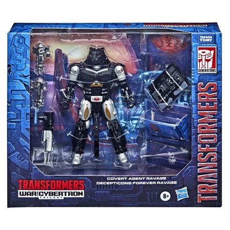Transformers Generations War For Cybertron Deluxe Covert Agent Ravage