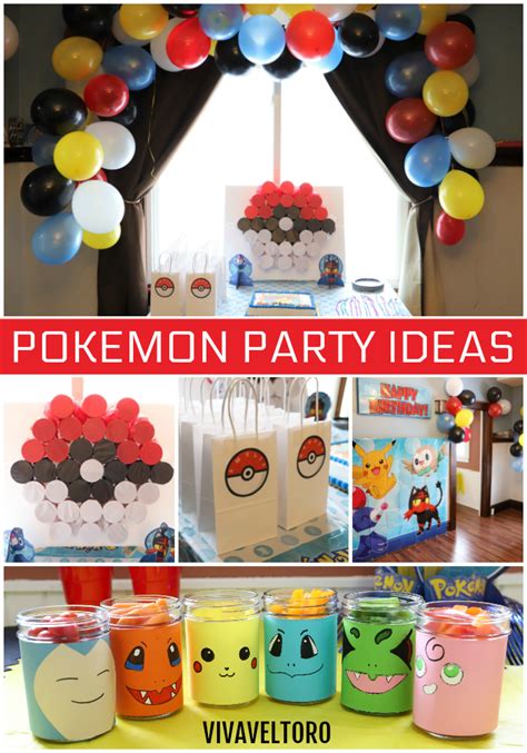 Pokemon Party Ideas Viva Veltoro