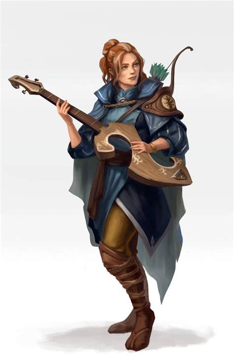Bard By Artdeepmind On Deviantart Dungeons And Dragons Characters