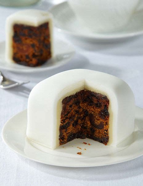 People allergic to gluten, known as celiac; Wedding Taster Cake - Fruit Cake with White Icing - Gluten Free (Serves 4) | M&S