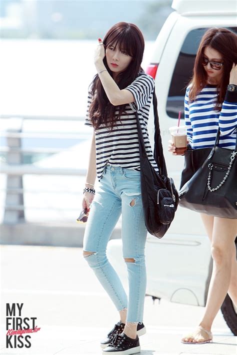 4minute Hyuna Airport Fashion Official Korean Fashion