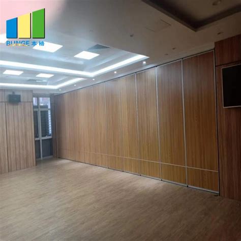School Classroom Soundproofing Sliding Movable Acoustic