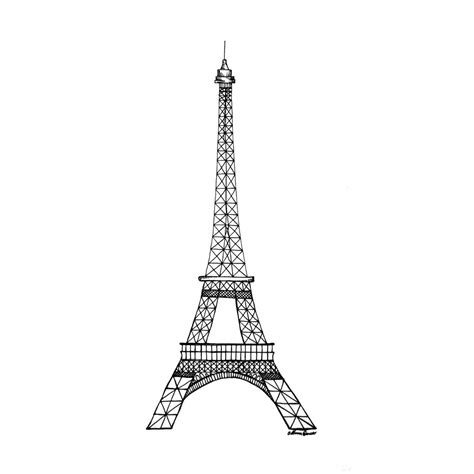 Printable Eiffel Tower Coloring Pages | ColoringMe.com