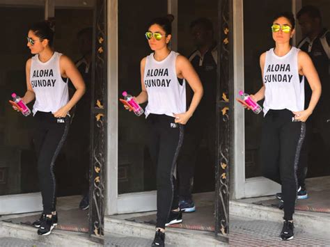 Kareena Kapoor Khan Looks Radiant After Her Gym Session