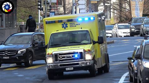 Swiss Ambulance Rescue 911 Youtube