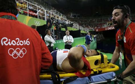 French Gymnast Suffers Horrific Leg Break Echoed Sickening Snap