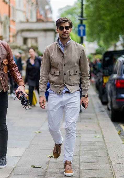 White Jeans Outfits For Men 45 Ways To Style White Jeans