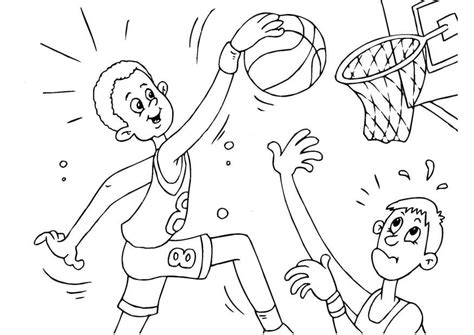 Dibujo Para Colorear Baloncesto Dibujos Para Imprimir Gratis Img 25987