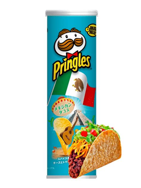 Pringles Japan Sabor Taco Mexicano 110 Grs Japonshop