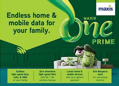 Eligible customers will get to enjoy rm30 rebate per month for 12 months for maxisone go wifi 138. MaxisONE Prime - The All-In-One Family Plan For Endless ...