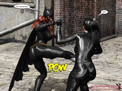 MrBunnyArt Batgirl Vs Cain