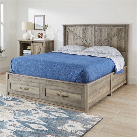 You can different designs and styles to meet your taste. Better Homes & Gardens Modern Farmhouse Queen Platform Bed ...