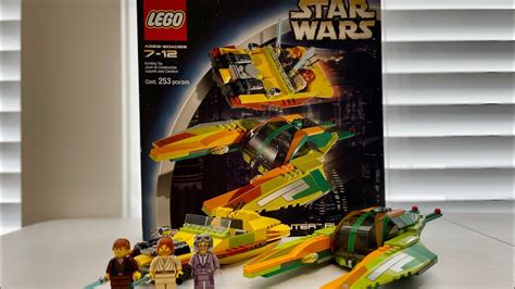 Lego Star Wars 7133 Bounty Hunter Pursuit Review Youtube
