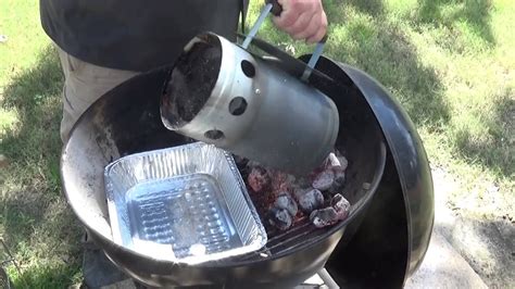 how to set up a charcoal grill for smoking smoke meat with your weber kettle newbieto cooking