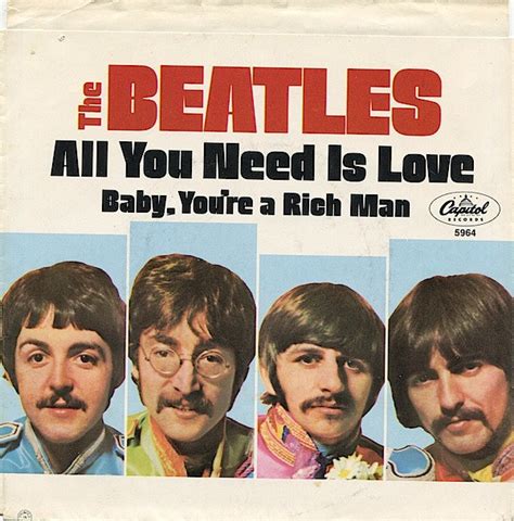 The Beatles All You Need Is Love 1967 Vinyl Discogs