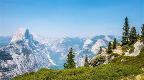 California Yosemite Valley Landscape Mountain