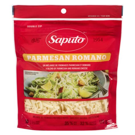 Saputo Cheese Shredded Parmesan Romano G Voil Online Groceries