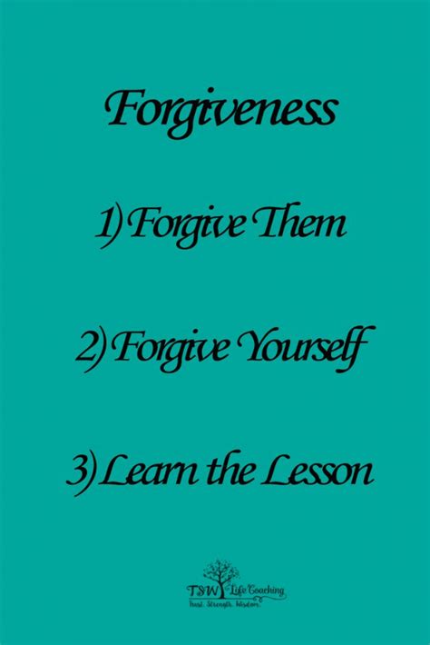 To Forgive Or Not To Forgive Tsw Life Coaching