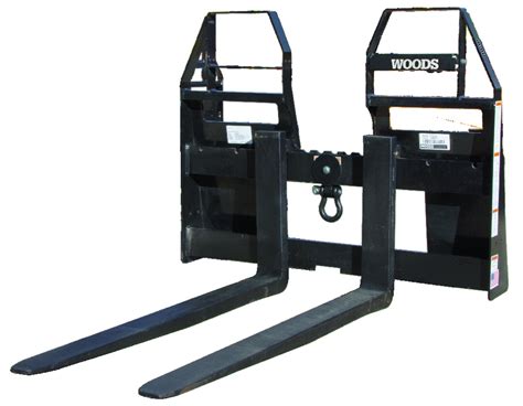 Pallet Forks With Walk Thru Frame And Low Step Woods Equipment