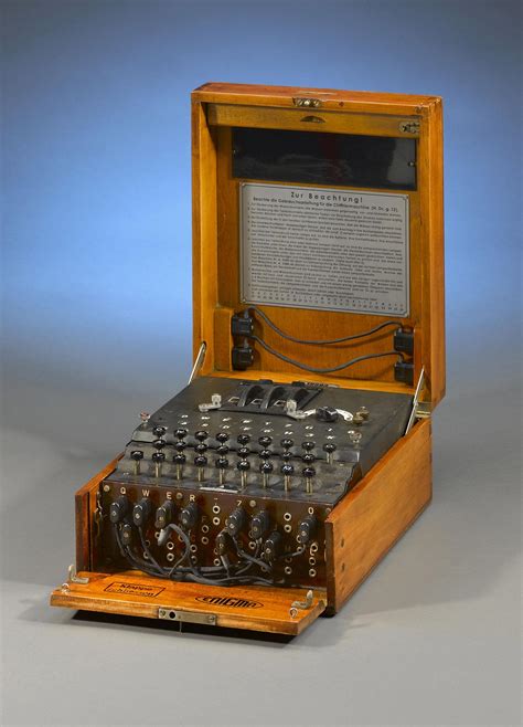 Rau Antiques Sales Very Rare Wwii Enigma Cipher Machine Extravaganzi
