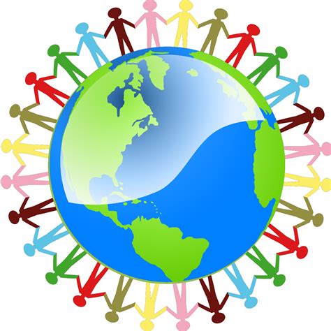 Download Human Holding Hands Around The World Clipart 5415007