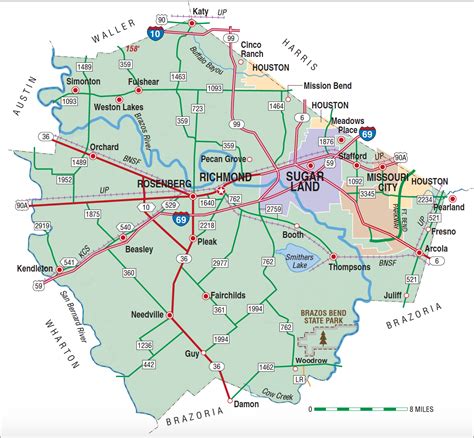 Fort Bend County Texas Map Get Latest Map Update