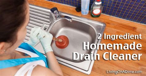 Easy Homemade Drain Cleaner And Drain Opener Recipe