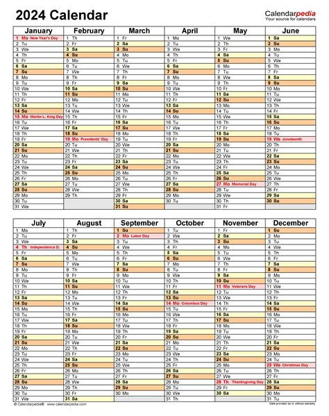 2024 Calendar Excel One Page Templates February 2024 Calendar Printable