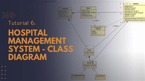 Tutorial 6 Hospital Management System Class Diagram Check