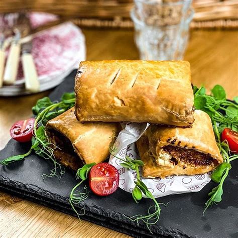 We ️ Our Rustic Sausage Rolls Handmade And Perfect For Sharing They