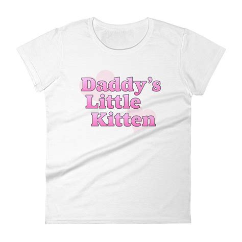Ddlg Shirt Daddys Little Kitten Ddlg Clothing Etsy