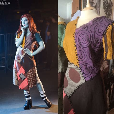 Sally The Nightmare Before Christmas Cosplay Costume Etsy